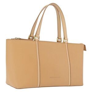 Burberry Handbag Leather Beige Leather Handbag